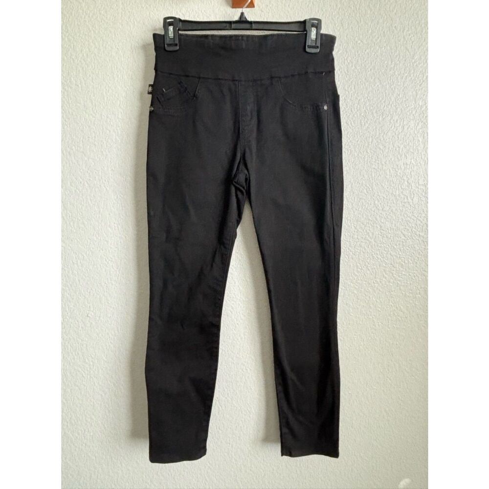 Rock & Republic Black Pull-On Denim Leggings